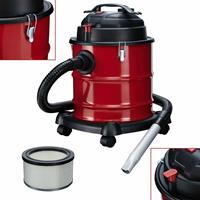 AREBOS Aschesauger Premium 20 L 1200 W Kaminsauger Staubsauger inkl. HEPA Filter - rot - 