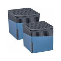 Wenko 2er Set Luft Entfeuchter Raum Granulat Cube blau 500 g Schutz Schimmel - 