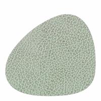 LIND DNA Glass Mat C urve - Onderzetter 11x13cm Hippo Olive Gre