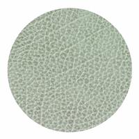 LIND DNA Glass Mat Circle - Onderzetter 10cm Hippo Olive Green