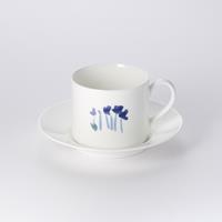 DIBBERN Impression Blue Flower Conical - Koffie-/theekop 0,25l