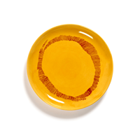 SERAX Feast by Ottolenghi - Bord S 19 x19cm Sunny Yellow Swirl-