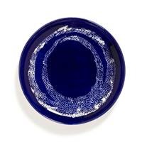 SERAX Feast by Ottolenghi - Bord S 19 x19cm Lapis Lazuli Swirl-