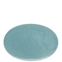 Rosenthal Servierplatte Mesh Colours Aqua Platte 30 cm, Porzellan, (1-tlg)