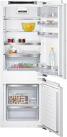 SIEMENS KI77SADD0 iQ500 inbouw koelkast met vriezer (D, 1578 mm hoog, wit)