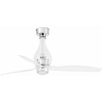 farobarcelona Faro mini eterfan - led Transparenter Deckenventilator mit Gleichstrommotor, 3000K