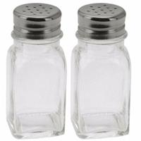 10x stuks peper en zout set 2-delig 9 cm -