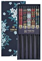 Tokyo Design Studio Eetstokjes Giftbox - Cherry Blossom Blauw - 5 stuks