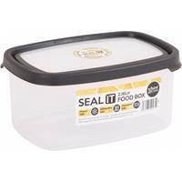 Wham Vershoudbak Seal It 2,16 Liter Polypropyleen Antraciet