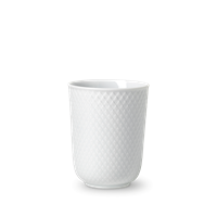 lyngbyporcelæn Lyngby Porcelæn - Rhombe Mug - 33 cl - White (201235)