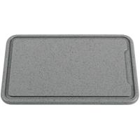 Zassenhaus Carving Board Plastic Donkergrijs 36x23x1