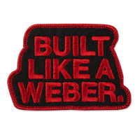 Weber Grill Limited Edition „Built Like a Weber“-Aufnäher