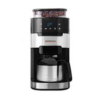 Gastroback 42711 Grind & Brew Pro Thermo Kaffeemaschinen - Schwarz / Chrom