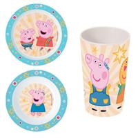 p:os Frühstücksset Peppa Pig, 3tlg