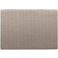 Stevige Luxe Tafel Placemats Jaspe Taupe 30 X 43 Cm - Placemats