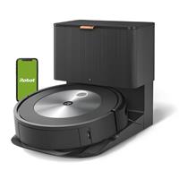 iRobot Saugroboter Roomba j7+ (j7558), WLAN-fähiger Saugroboter mit automatischer Absaugstation, Kartierung und zwei Gummibürsten für alle Böden –Objekterkennung und -vermeidung 