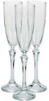 PaÅŸabahÃ§e Champagneglas Glas 3 (3 Delar) (6,5 x 25 x 25,5 cm)