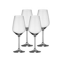 Villeroy & Boch Voice Basic Glas Weißweinglas 4er Set Weißweingläser transparent