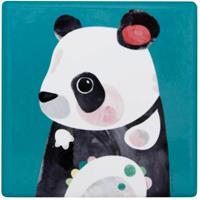 DESIGNERHOMEWAREDISTRIBUTIONGMBH Maxwell & Williams Pete Cromer Untersetzer Panda, Coaster, Keramik, Kork, Bunt, 9.5 x 9.5 cm, DU0230