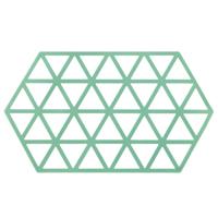 Krumble Siliconen Pannenonderzetter Hexagon Lang - Groen