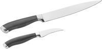 Pintinox Messer-Set Coltelli Professional, (Set, 2 tlg.), (Aufschnittmesser, Gemüsemesser), Edelstahl, spülmaschinengeeignet
