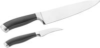 Pintinox Messer-Set Coltelli Professional, (Set, 2 tlg.), (Küchenmesser 15 cm, Gemüsemesser 7,5 cm), Edelstahl, spülmaschinengeeignet