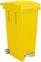 OTTO Mülleimer, BxTxH 370 x 510 x 790 mm, Inhalt 80 Liter, gelb