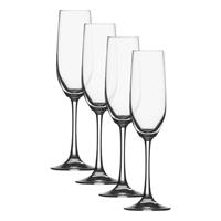 Spiegelau Gläser Vino Grande Sektkelch / Champagnerflöte Glas 185 ml Set 4-tlg.