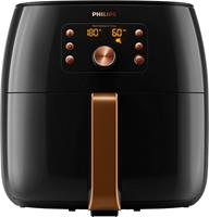 Philips Heißluftfritteuse HD9860/90 Airfryer Permium XXL, 2225 W, mit Smart Sensing Technologie, Fassungsvermögen 1,4kg, digitales Display