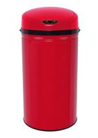 ECHTWERK Vuilnisemmer INOX RED Infraroodsensor, romp van edelstaal, inhoud 42 liter (2 stuks)