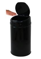 ECHTWERK Vuilnisemmer INOX BLACK Infraroodsensor, inhoud 30 liter (2 stuks)