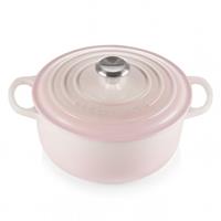 Le Creuset Signature Braadpan, 20cm shell pink
