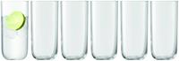 L.S.A. drinkglazen Uno 490 ml glas transparant 6 stuks