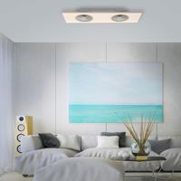 leuchtendirekt Led Deckenleuchte Flat Air weiß 120 x 40 cm mit Ventilator led Deckenleuchte - Leuchten Direkt