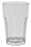 Eurotrail drinkglas 285 ml polycarbonaat transparant 2 stuks
