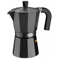 Monix Italienische Kaffeemaschine noir m640006/ 6 Tassen/schwarz