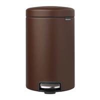 Brabantia NewIcon Pedaalemmer 12 Liter - Mineral Cosy Brown