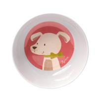 Sigikid Melamin KinderschÃ¼ssel Ã¸ 13 cm Hund Kinderteller rosa