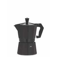 Kela Espressomaker 3-kops, Zwart