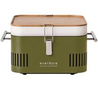 EVERDURE Holzkohlegrill Everdure Holzkohlegrill Cube Farbe Khaki tragbar ca. 38 x 32 x 22 cm