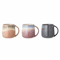 Bloomingville - Cloe Stoneware Mugs - Set of 3 ( 82049300)