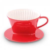 Friesland Porzellan Friesland Kaffeefilter Gr. 1 Rot Porzellan