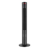 HOMCOM Turmventilator Säulenventilator 45 W Fernbedienung Timer-Funktion Vier Modi ABS - schwarz - 