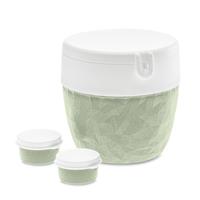 Merkloos Bento Box, Groot, Organic Groen - Koziol Bentobox L