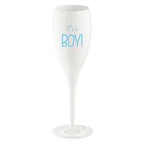 Champagneglas 'It's A Boy' - Koziol Cheers No. 1