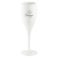 Champagneglas 'Life Is Better With Champagne' - Koziol Cheers No. 1