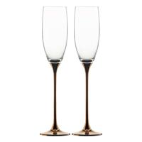 Eisch Champagner-Exklusiv - Geschenkset Sektgläser kupfer im Geschenkkarton 2-tlg. / 180 ml