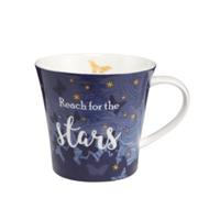 Goebel Coffee-/Tea Mug Elephant - Stars blau