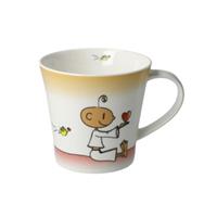 Goebel Coffee-/Tea Mug Der kleine Yogi - Du bist mein Lieblingsmensch bunt