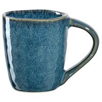 Leonardo MATERA Keramiktasse 90 ml blau 4er Set Kaffeebecher